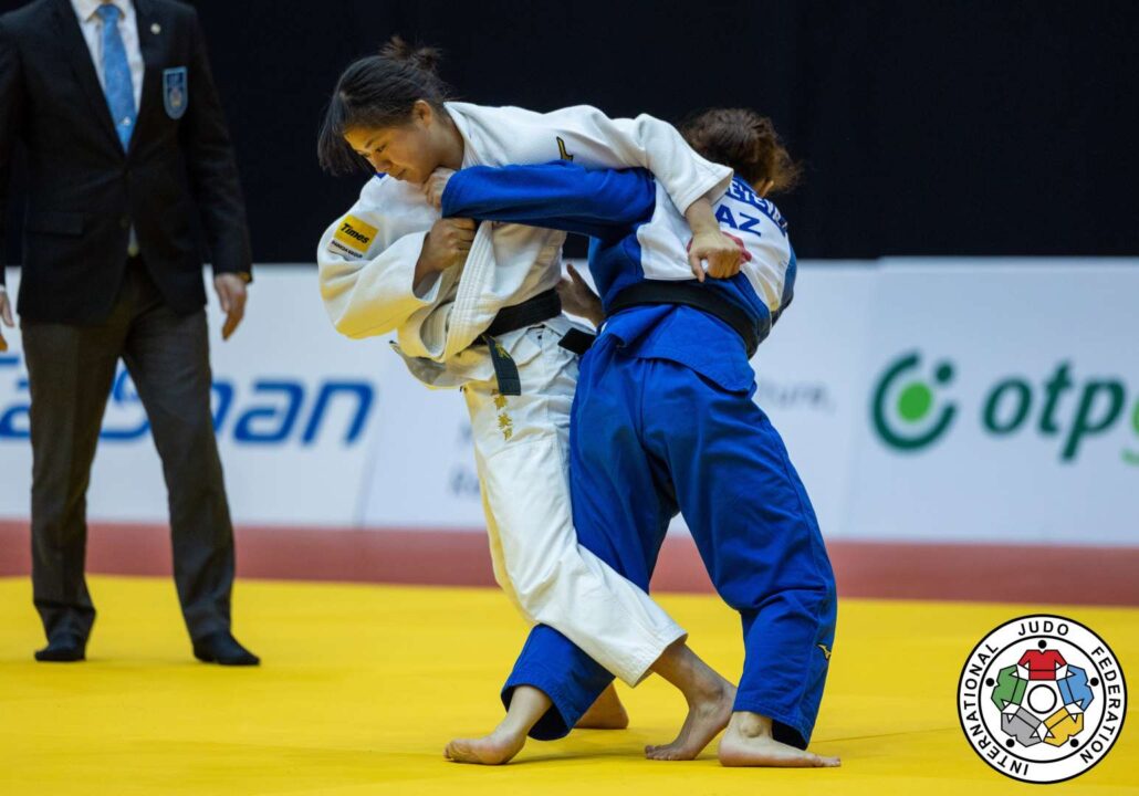 近藤美月○背負投(3:31)△ディアナ・ブルケエワ(カザフスタン)