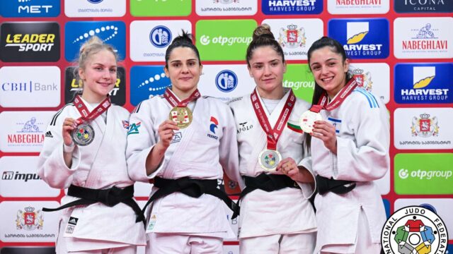 第1日女子全試合結果／グランドスラム・トビリシ2026