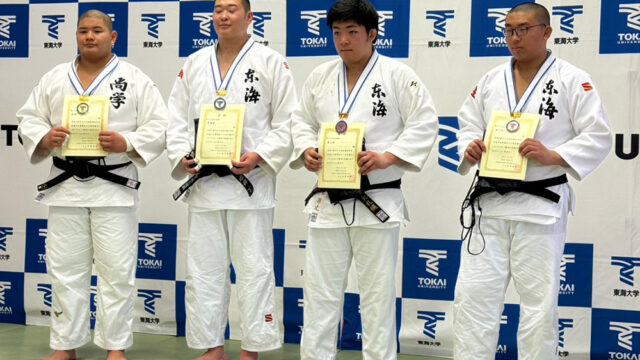 【ニュース】最重量級は照喜名幸雅が制す／2025年度松前杯争奪柔道大会