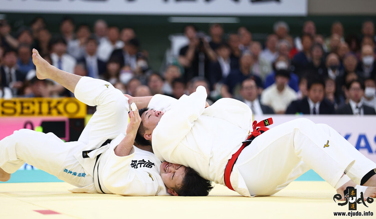 香川大吾(推薦・ALSOK)○谷落(3:23)△飯田健太郎(九州・旭化成)
