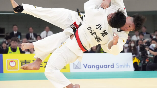 【ニュース】初出場・小畑大樹がベスト８入り、神大会の号砲鳴らすパワフル「一本」／令和8年全日本柔道選手権大会