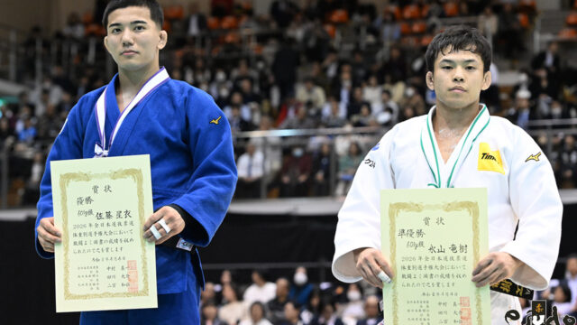 【談話】男子第1日・選手コメント／2026年全日本選抜柔道体重別選手権大会