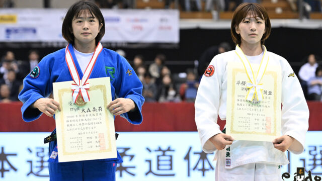 第1日女子全試合結果／2026年全日本選抜柔道体重別選手権大会