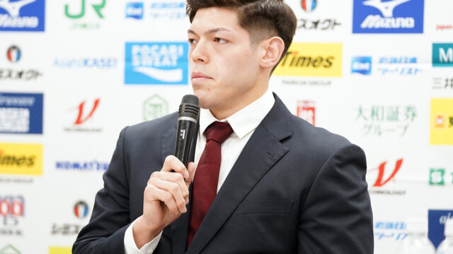 【談話】村尾三四郎「投げて勝つことが優勝への近道。村尾なら重量級にも勝ってしまう、そう感じてもらえる試合がしたい」／令和8年全日本柔道選手権大会