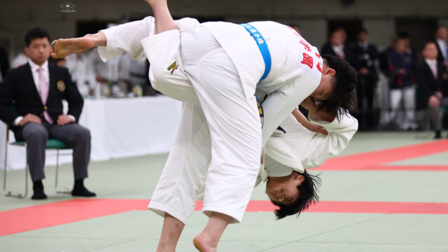 【レポート】関東王者・北島侑紗が力見せけて日本一、激戦ブロック勝ち上がった帯金柚良はあと一歩届かず／第48回全国高等学校柔道選手権大会 女子57kg級
