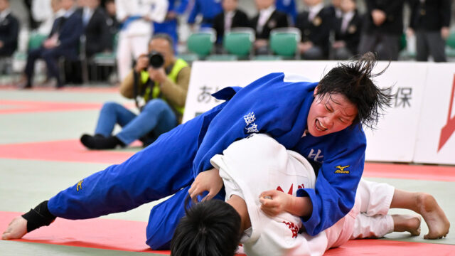 【レポート】林桃が王座獲得、決勝はライバル・勝又美涼との消耗戦制す／第48回全国高等学校柔道選手権大会 女子無差別