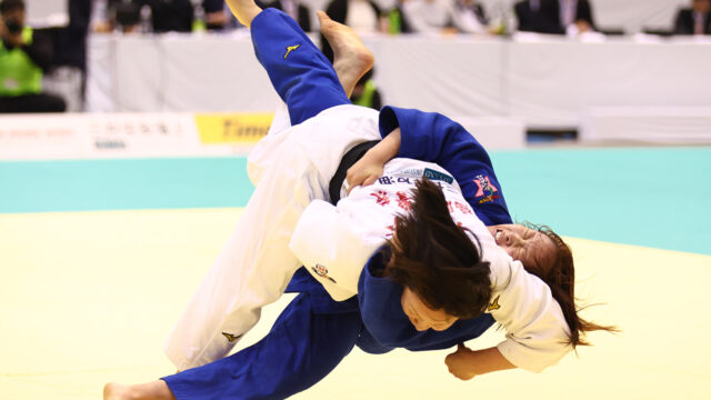 【レポート】青野南美が2年ぶりの頂点、決勝は檀野芽紅との熱戦を内股「一本」で制す／2026年全日本選抜柔道体重別選手権大会 女子63kg級