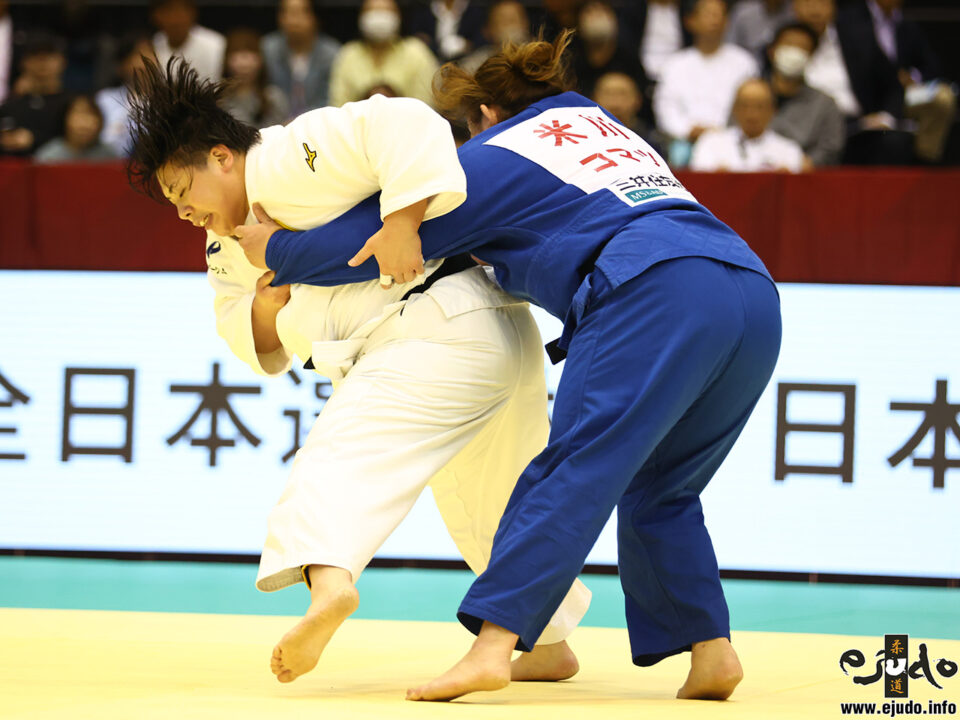 素根輝(パーク24)○GS反則[指導3](GS4:41)△米川明穂(コマツ)