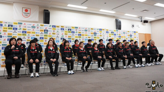 【ニュース】世界選手権日本代表が記者会見、阿部一二三「圧倒的な勝ち方を」