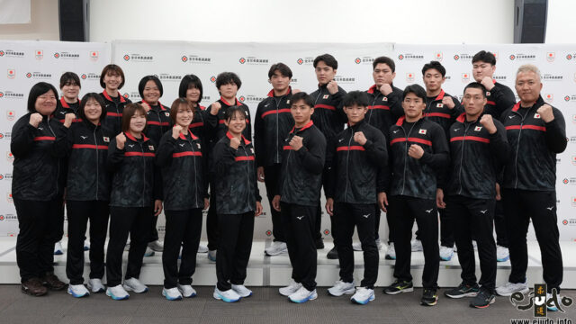 【ニュース】自国開催に臨むアジア大会日本代表が会見、両監督とも目標は「個人全階級、団体戦の金メダル」