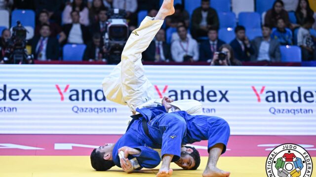【ニュース】壮絶な投げ合い制した2人が戴冠、能力見せつけたビャンバスレンとヌトフロエフが優勝飾る／グランドスラム・カザフスタン2026　第1日男子(60kg級、66kg級)