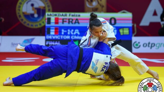 【ニュース】ポンとモクダでフランスが2階級制覇、48kg級は今季好調のヘルシェスが初優勝飾る／グランドスラム・カザフスタン2026　第1日女子(48kg級、52kg級、57kg級)