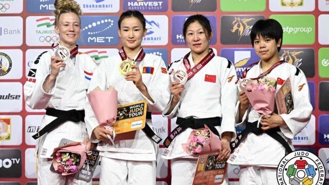 第1日女子全試合結果／グランドスラム・ドゥシャンベ2026