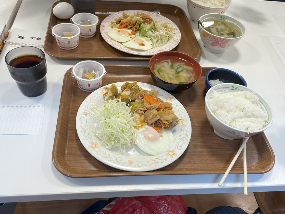 諸橋選手の朝ごはん
