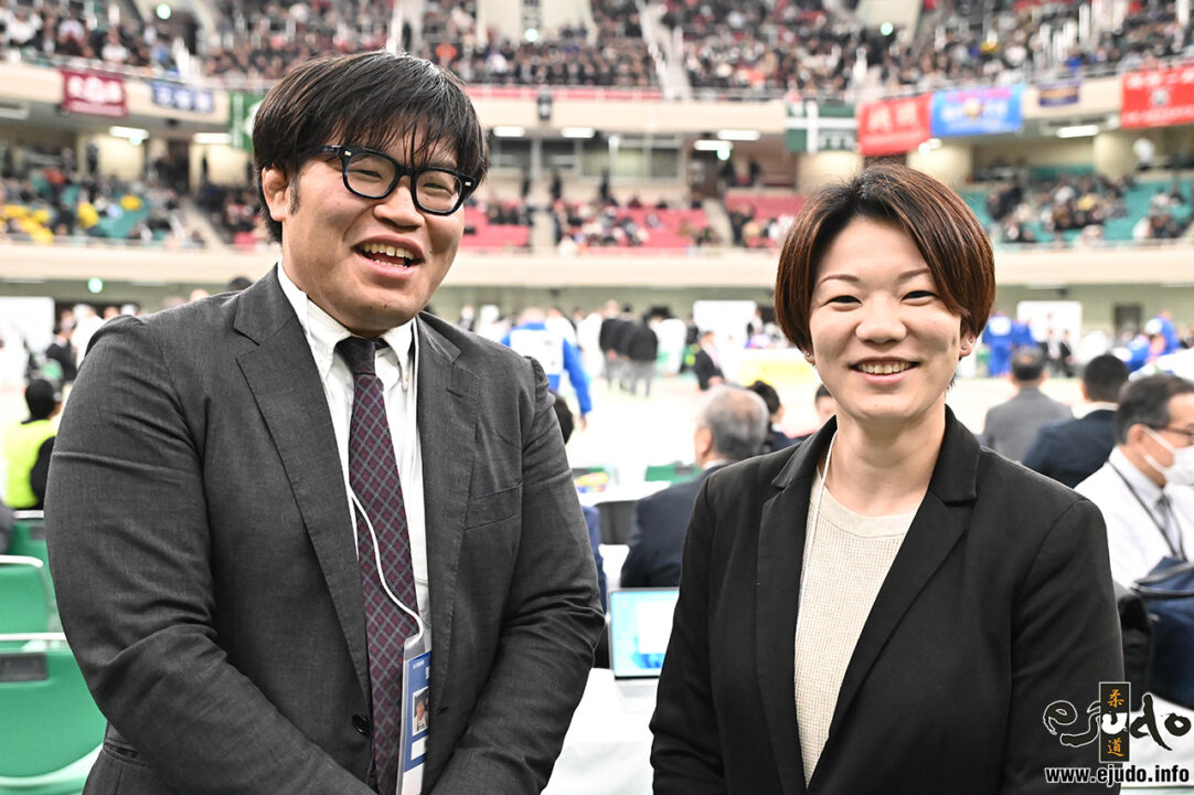 全国大会で「監督夫婦対決」を実現させた加賀谷千保・垣田恵佑夫妻。