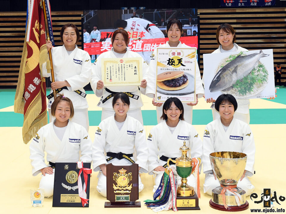 7年ぶりの優勝を飾ったコマツ