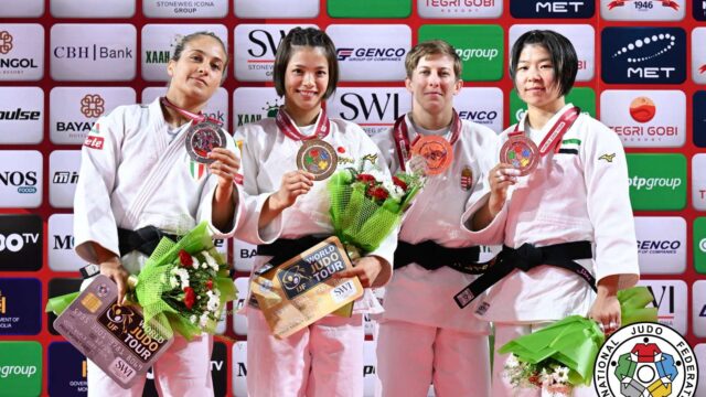 第1日女子全試合結果／グランドスラム・ウランバートル2026