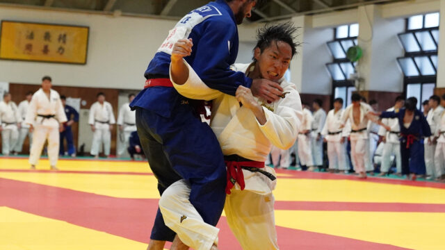 【ニュース】鈴木監督「パワーを与えてくれる場所」、真夏の天理で日本代表が“鍛錬期”の稽古披露／第2回全日本男子強化合宿