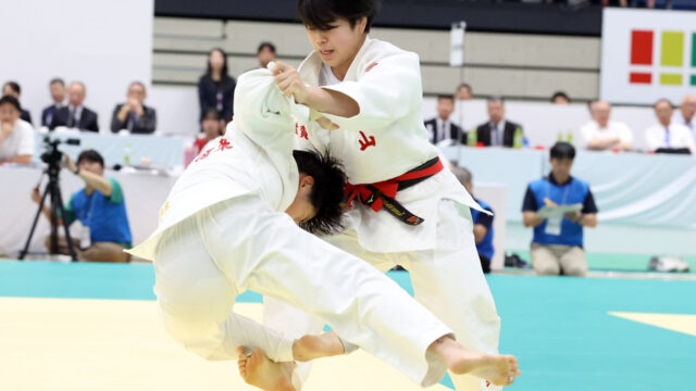 【ニュース】MVP森田七海の攻撃力爆発、春の覇者・比叡山が初優勝飾る／第98回金鷲旗高校柔道大会・女子