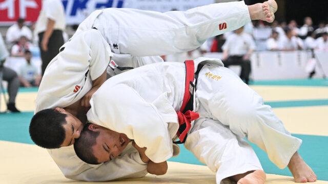 【ニュース】男子も開幕、崇徳・国士舘・大牟田が初日を快勝／第98回金鷲旗高校柔道大会