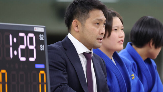 【インタビュー】比叡山高・米富和郎監督「成長著しい森田の逞しさに期待。まず金鷲旗で初優勝、インターハイを連覇して『三冠』を狙います」／夏の高校柔道・女子有力校監督インタビュー