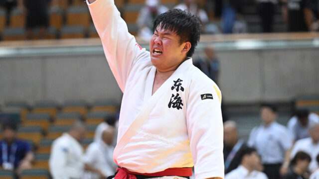 【速報】超級の勝者は松林清将、肩の負傷押して春夏連覇／第75回インターハイ柔道競技