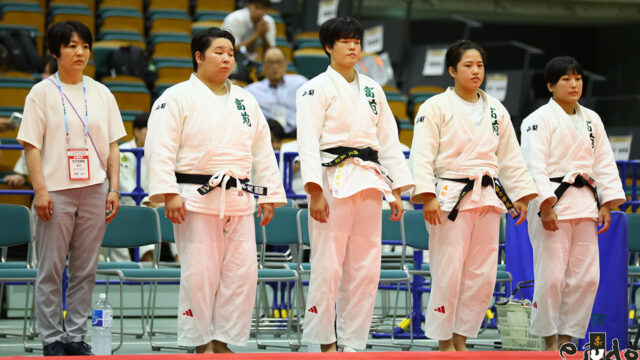 【ニュース】富士学苑、執念の決勝進出／第75回インターハイ柔道競技・女子団体試合