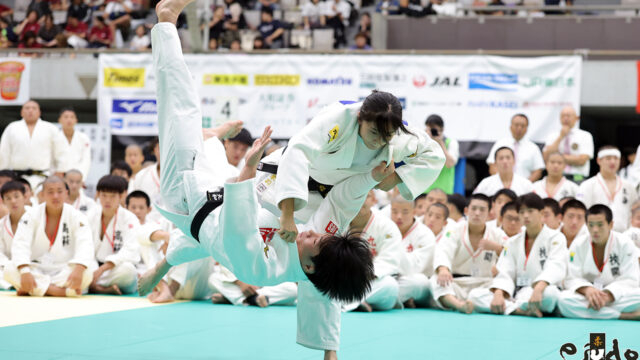 【ニュース】大森朱莉、中村太樹が「技披露」／2026年度マルちゃん杯全日本少年柔道大会