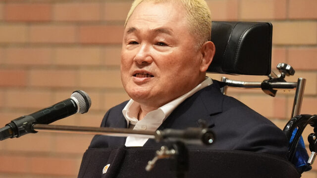 【ニュース】山下泰裕氏が都内で講演　金髪でイメージチェンジ「雰囲気明るく」
