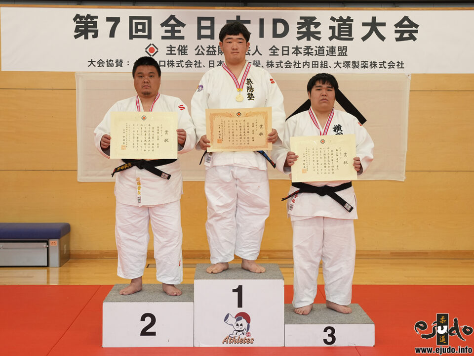 優　勝：篠原航海(葵陽塾)
準優勝：近藤晋矢(土曜柔道会)
第三位：石井音弥(横浜国大柔友会)