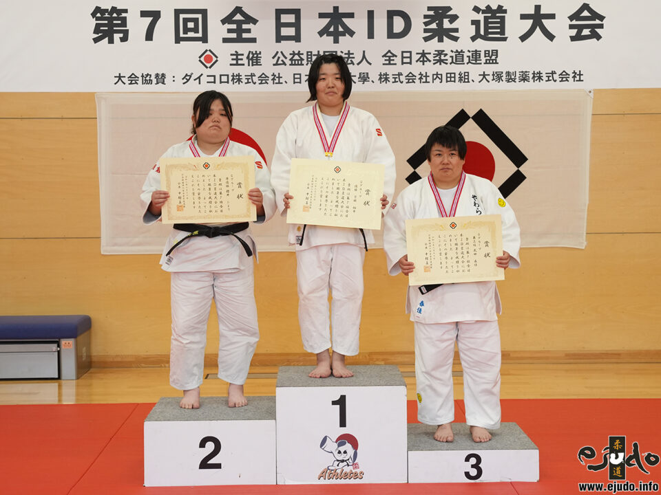 優　勝：曽根柚希(綾瀬市柔道協会)
準優勝：櫻井ひより(朝倉光陽高)
第三位：武田春佳(やわら道場)