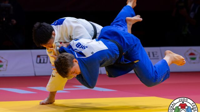 【ニュース】北條嘉人が連戦の疲労乗り越えて優勝、73kg級はV候補ママダリエフが制す／グランドスラム・ハンガリー2026 　第2日男子