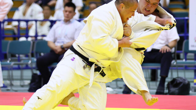 【レポート】巧さと豪快さ兼ね備え、嶋羽優人が初の日本一／第75回インターハイ柔道競技 男子100kg級