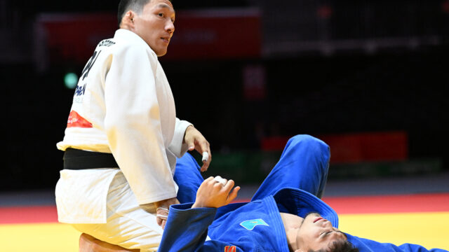 【速報レポート】藤原崇太郎が金メダル、準決勝でイ・ジュンファン破る殊勲。石原樹は3位決定戦で大技決めて銅メダル得る／第20回アジア競技大会柔道競技・第2日男子(73kg級、81kg級)