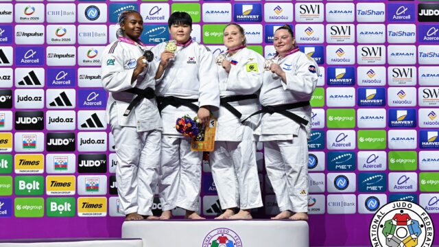 女子78kg超級 全試合結果／バクー世界柔道選手権2026