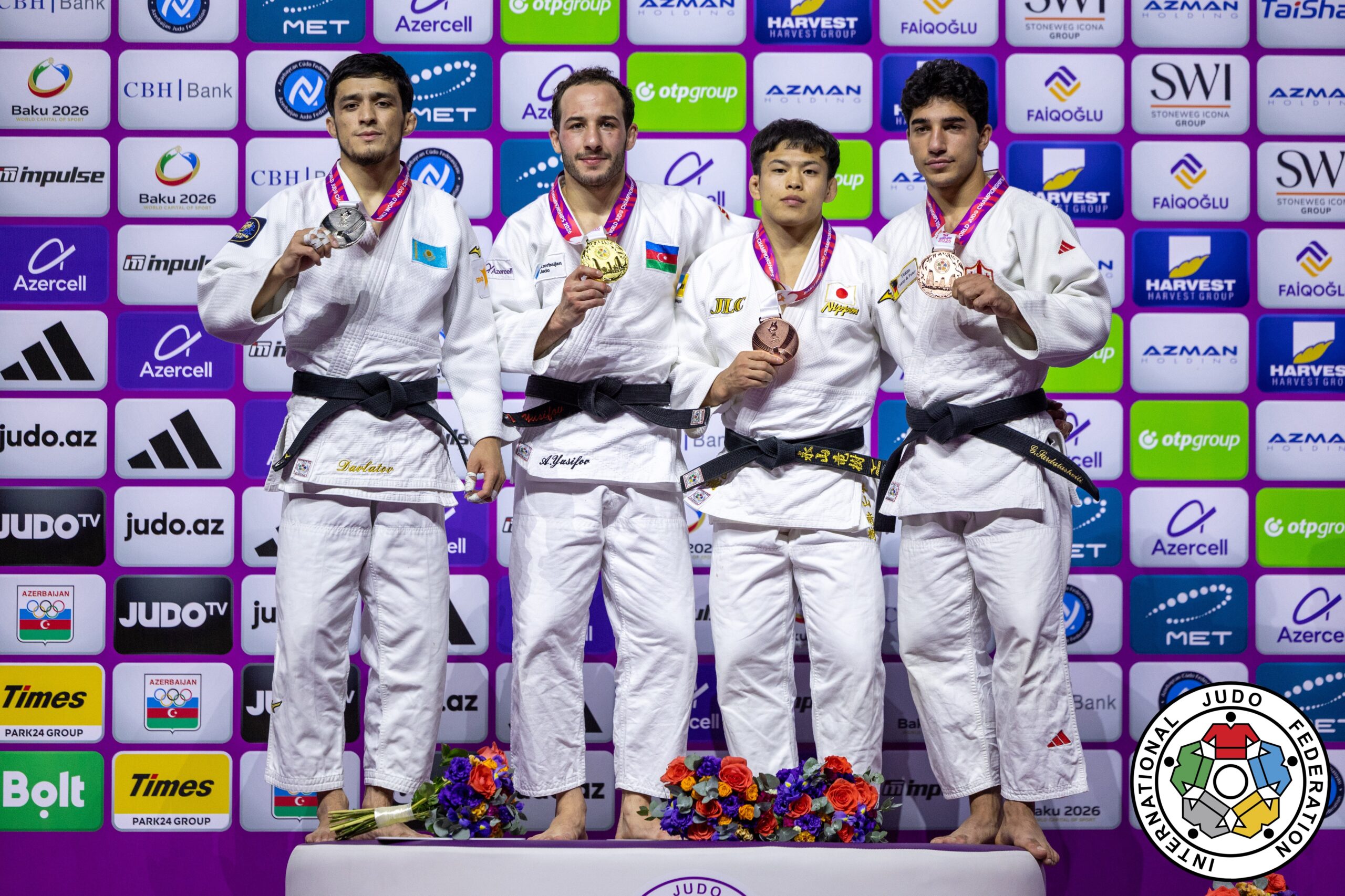 Ahmad Yusifov Wins 60kg Gold at 2026 Baku Judo Tournament