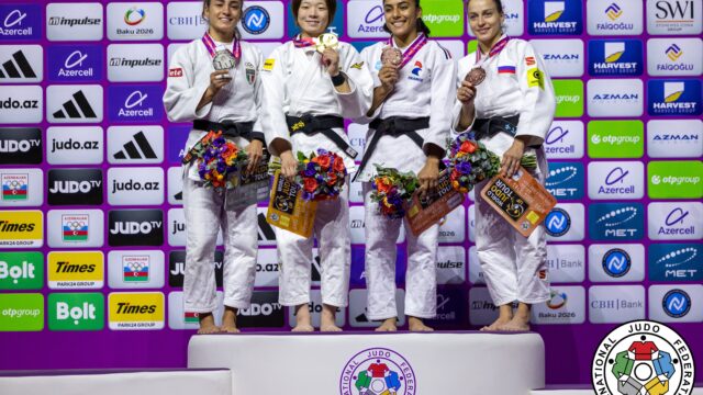 全試合結果 ／バクー世界柔道選手権2026 (All Match Results / Baku World Senior Championships 2026)