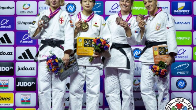 女子57kg級 全試合結果／バクー世界柔道選手権2026